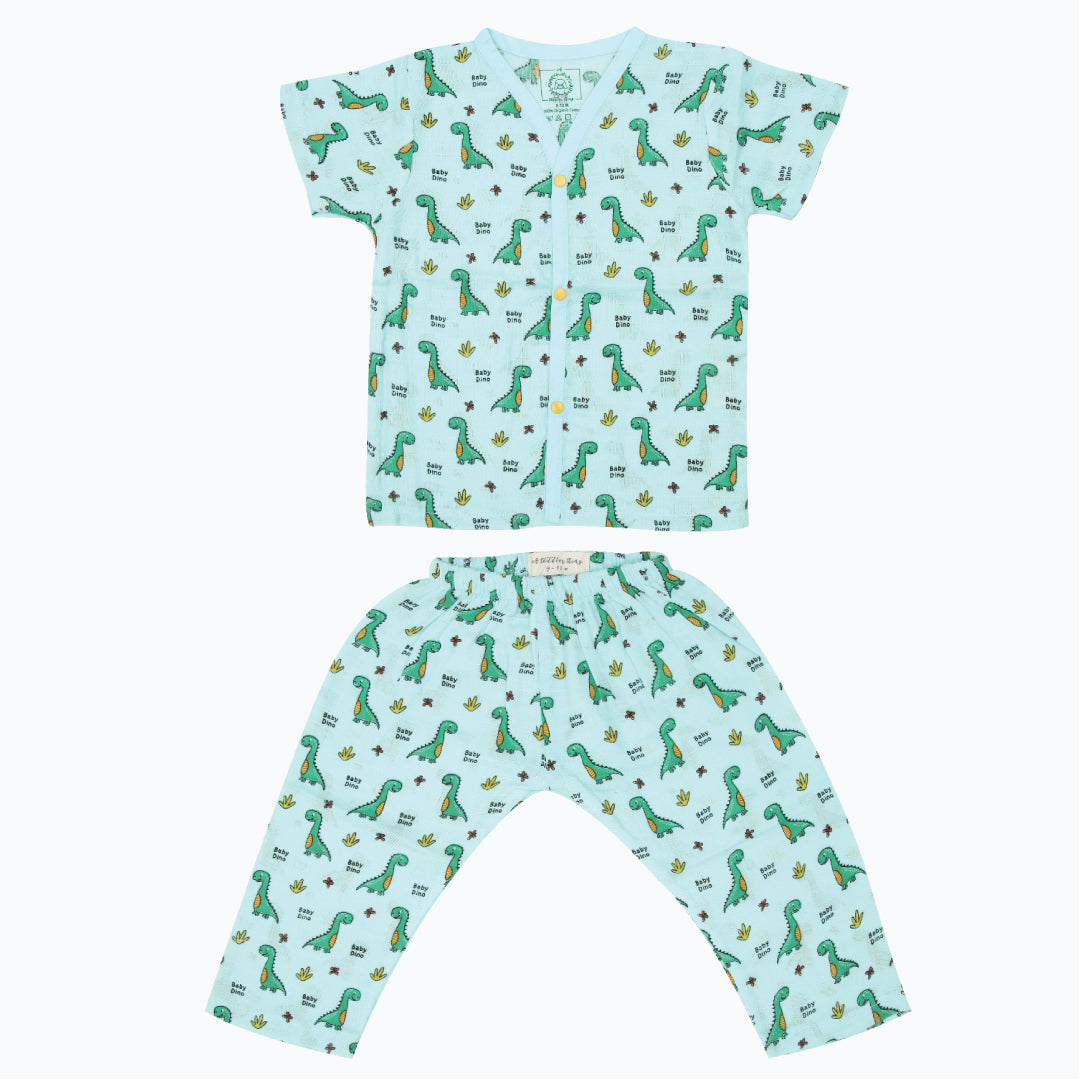 Baby dino - Muslin Sleep Suit for babies and kids (Unisex)