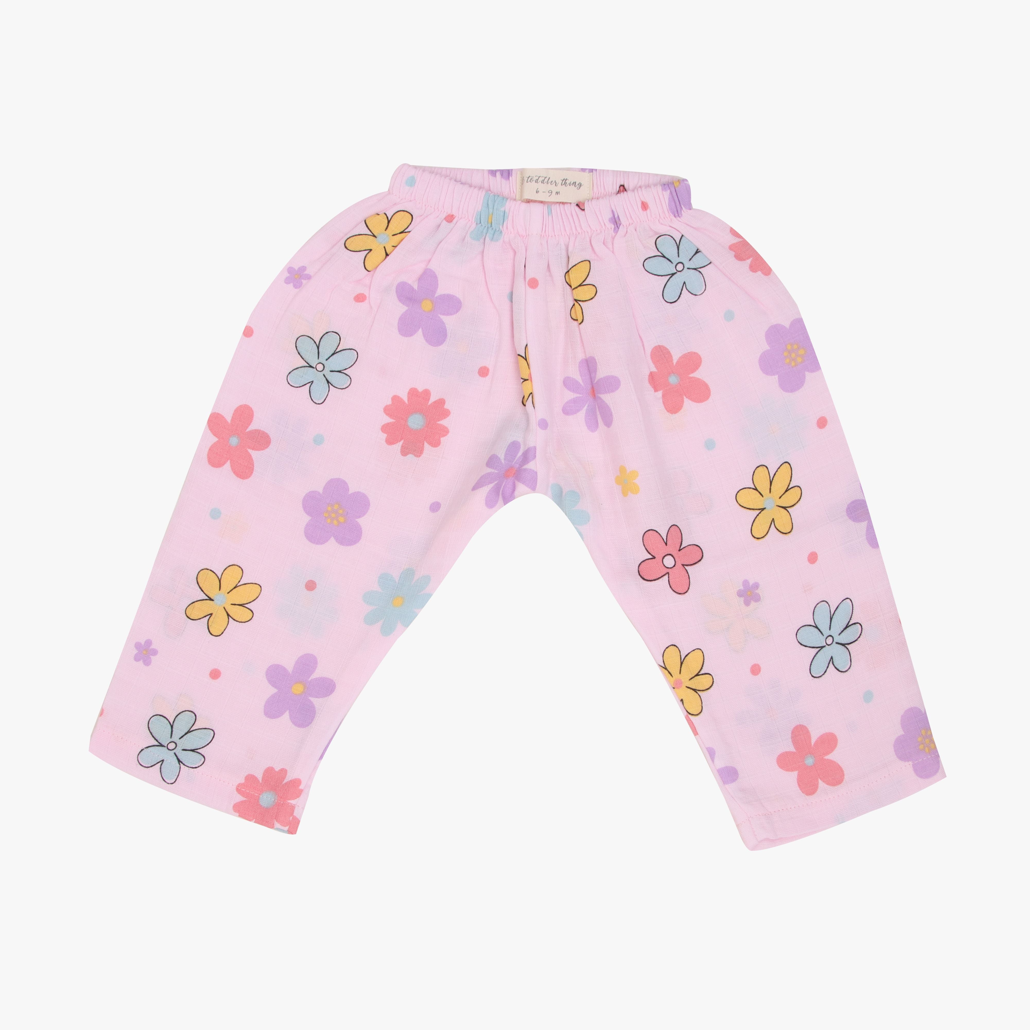 Flower Puff - Muslin Sleep Suit (Unisex)