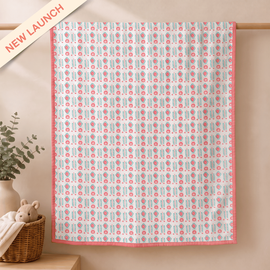 Hello Jungle - Muslin 2layer Blanket