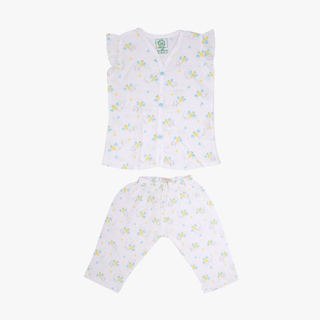 Muslin Sleep Suit Girls