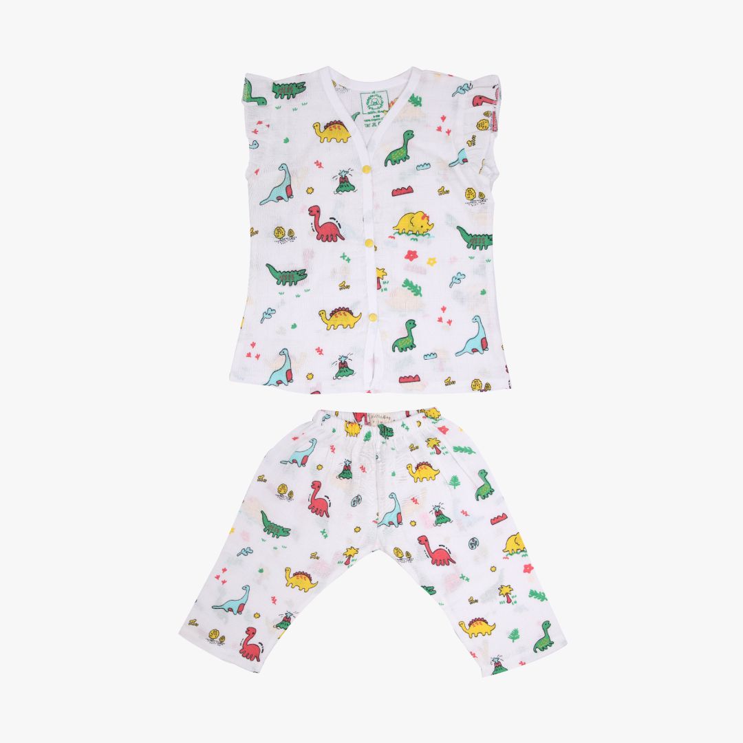 Muslin Sleep Suit Girls