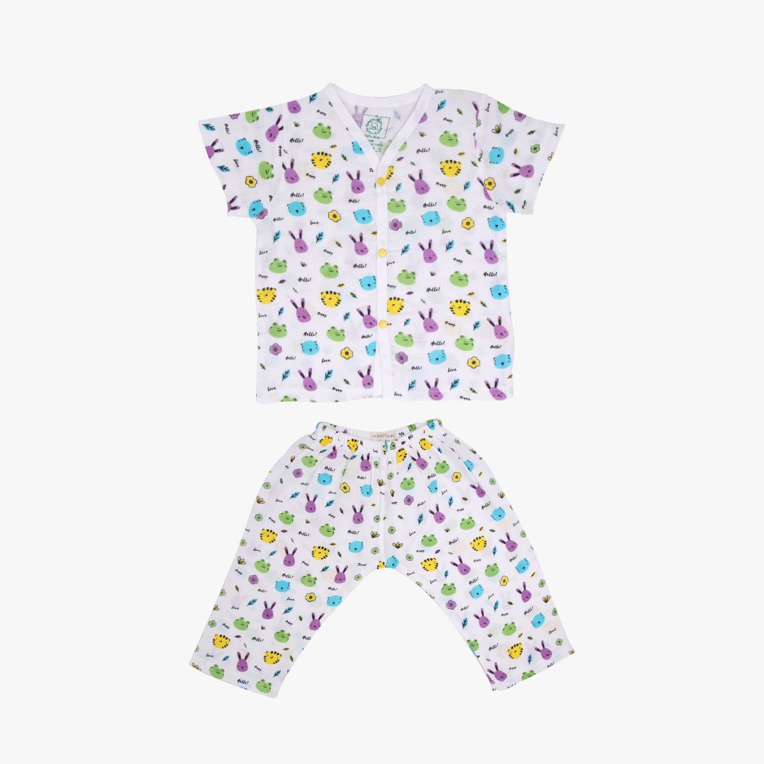 Friendly Lil Ones - Muslin Sleep Suit for babies and kids (Unisex)