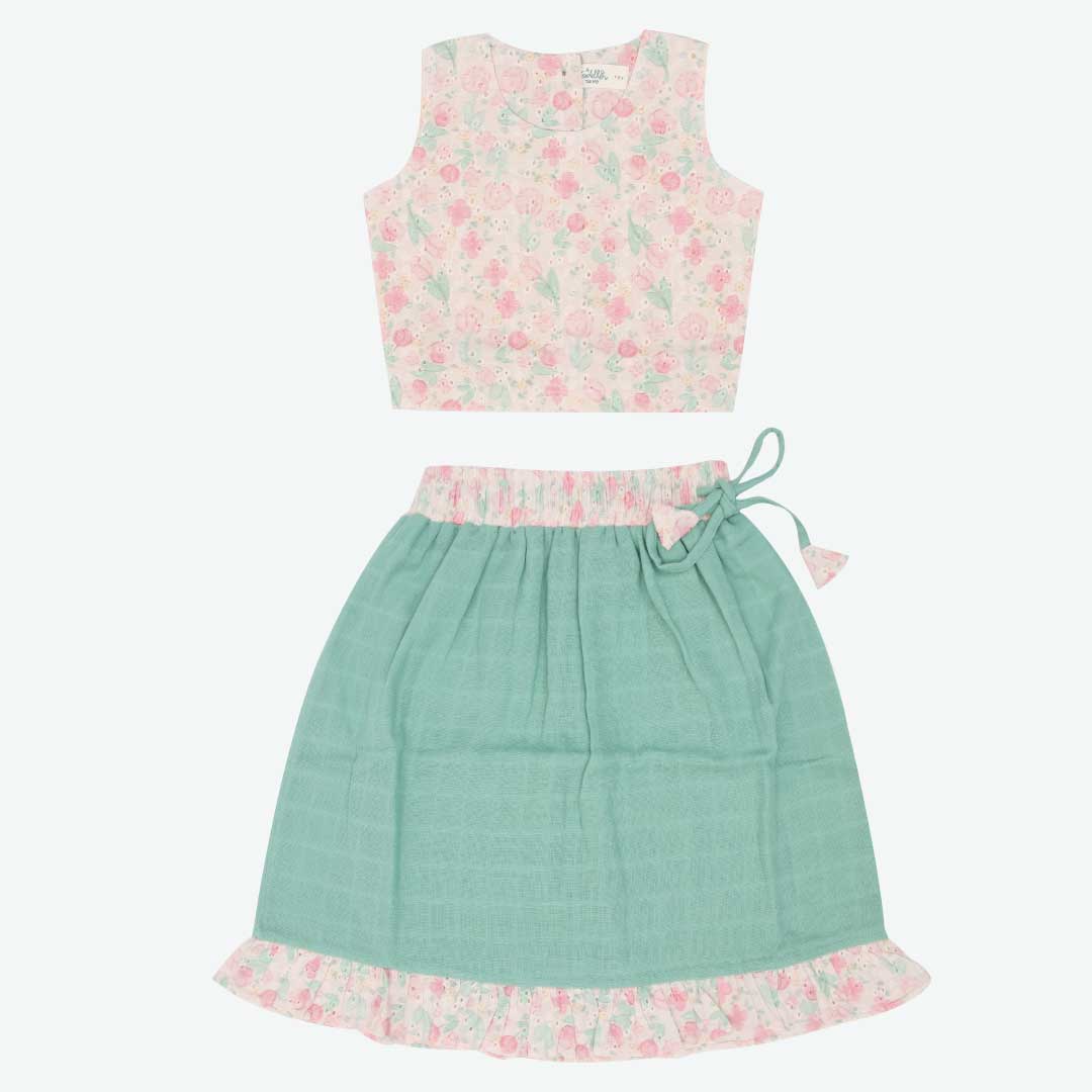 Gulabi - Top and Skirt