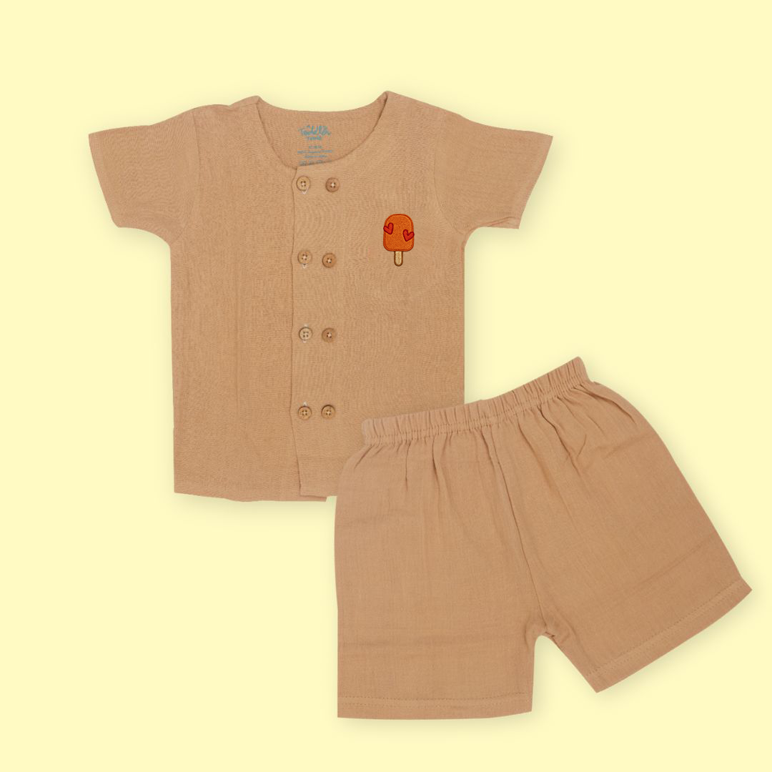Toffee Wheels - Muslin Co-ord Set