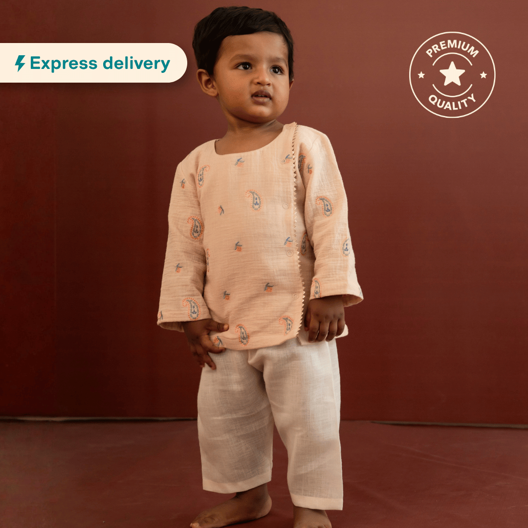 Amra - Crinkled Kurta and Pant