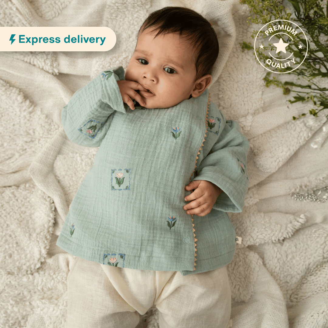 Poo Kattam - Crinkled Kurta and Pant