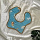 Galactic Zoo - Muslin Bib ( 6 - 12 Months )