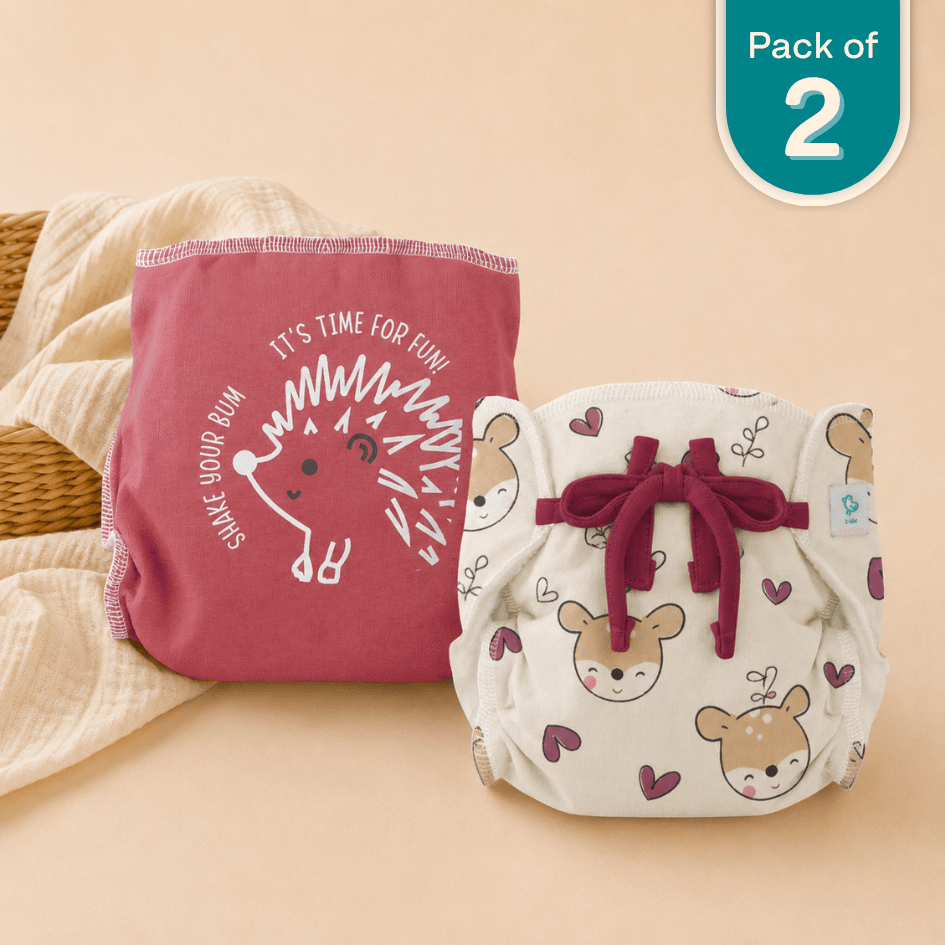 Deerly Pokey - Ultra Nappies 2.0 (Pack of 2)