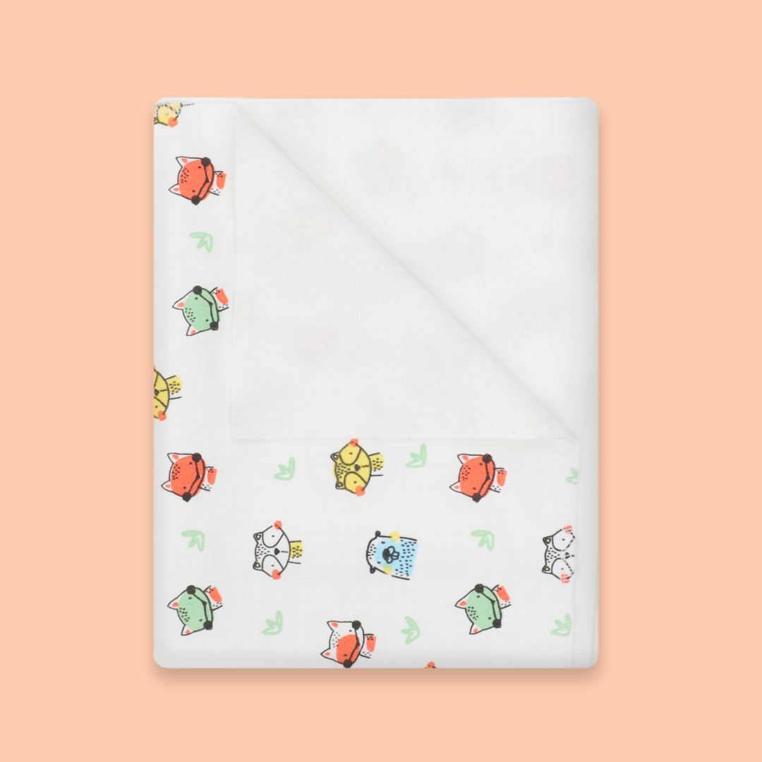 Forest Friends Muslin Dry Sheet