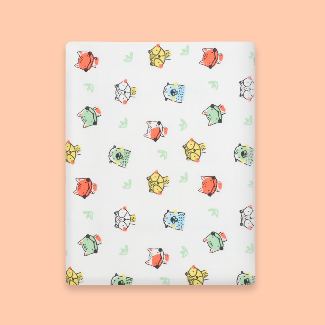 Forest Friends Muslin Dry Sheet