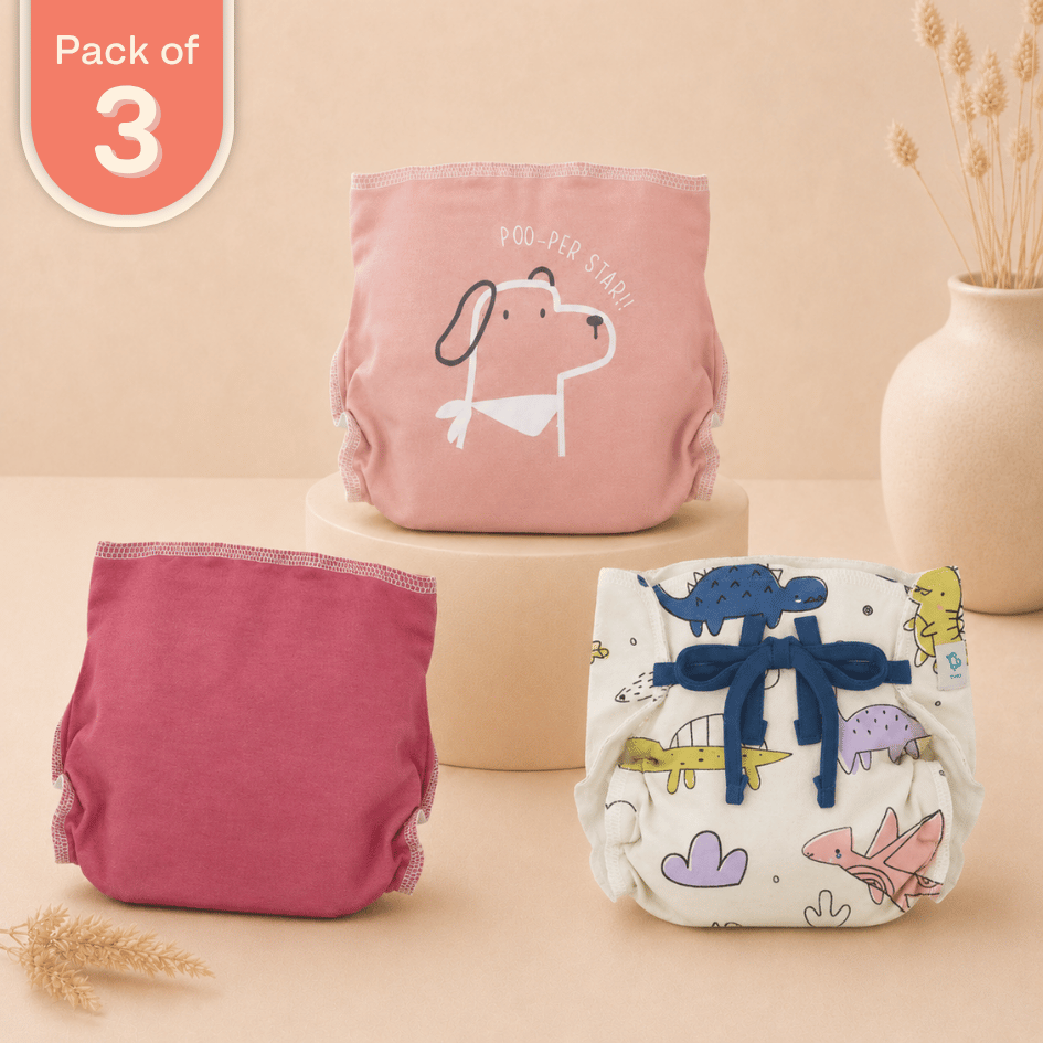 Deerly Spiked - Ultra Nappies 2.0 (Pack of 3)