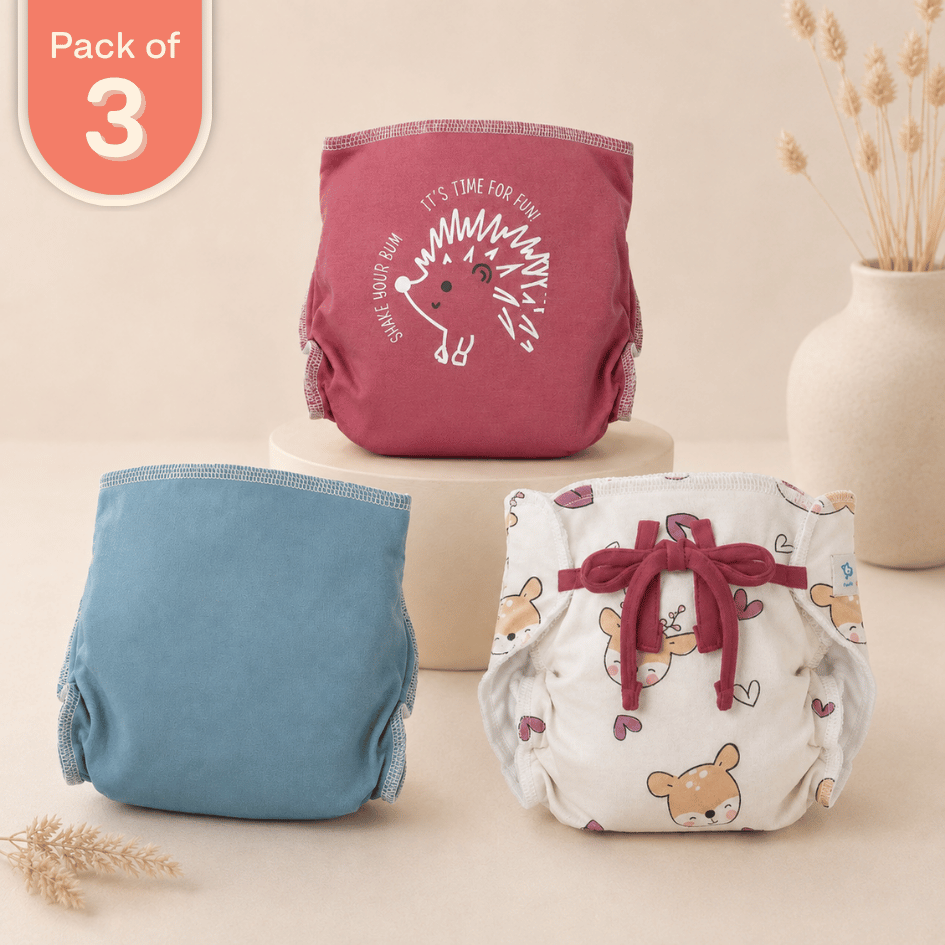 Deerly Spiked - Ultra Nappies 2.0 (Pack of 3)