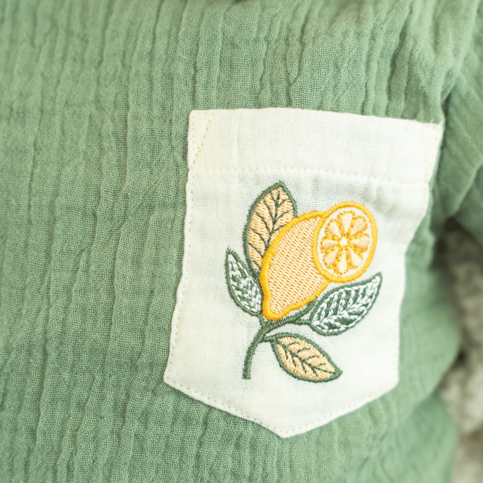 Rusty Cactus - Crinkled Muslin Co-ord Set with Pocket