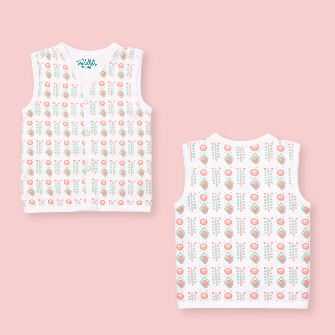 BEST SELLER - Muslin Jabla Button Type for Babies -  Combo Packs