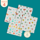 Muslin Organic Cotton Hankies Large for babies (Pack Of 4)