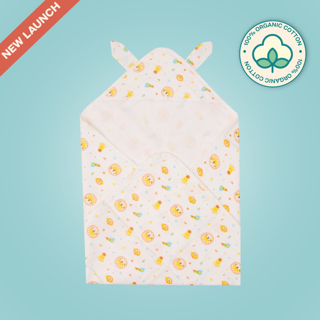 Jungle - Muslin Hooded Towel