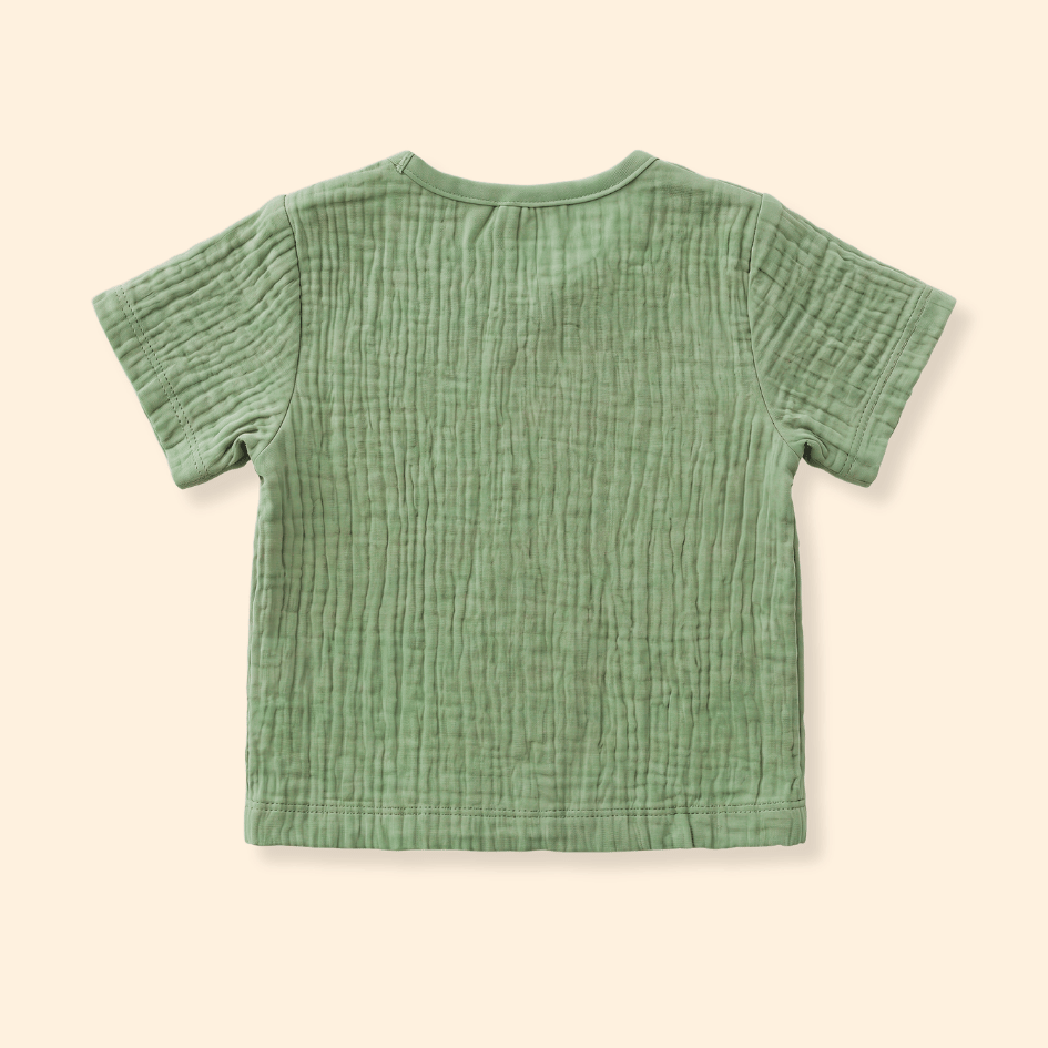 Rusty Cactus - Crinkled Muslin Co-ord Set with Pocket