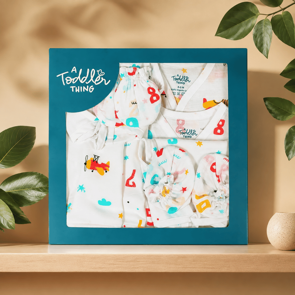 Muslin 10 Piece Gift Set (0-3 Months)