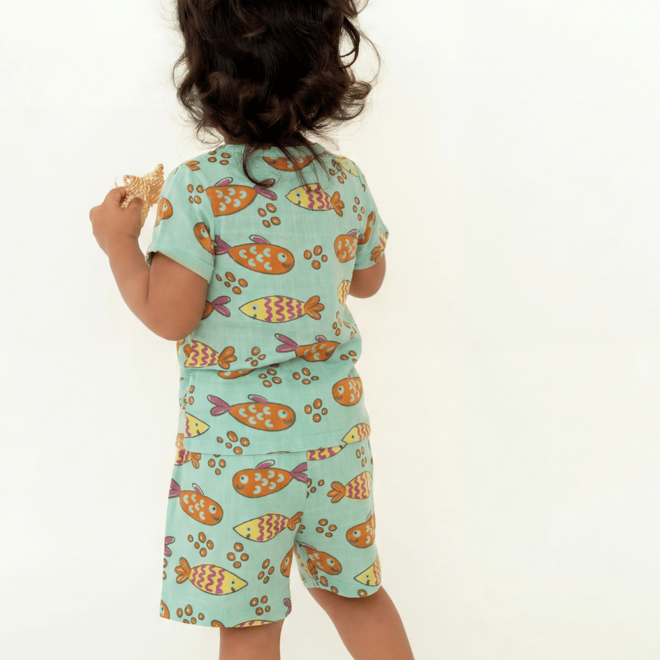 Toddler Tales - Muslin Top and Shorts