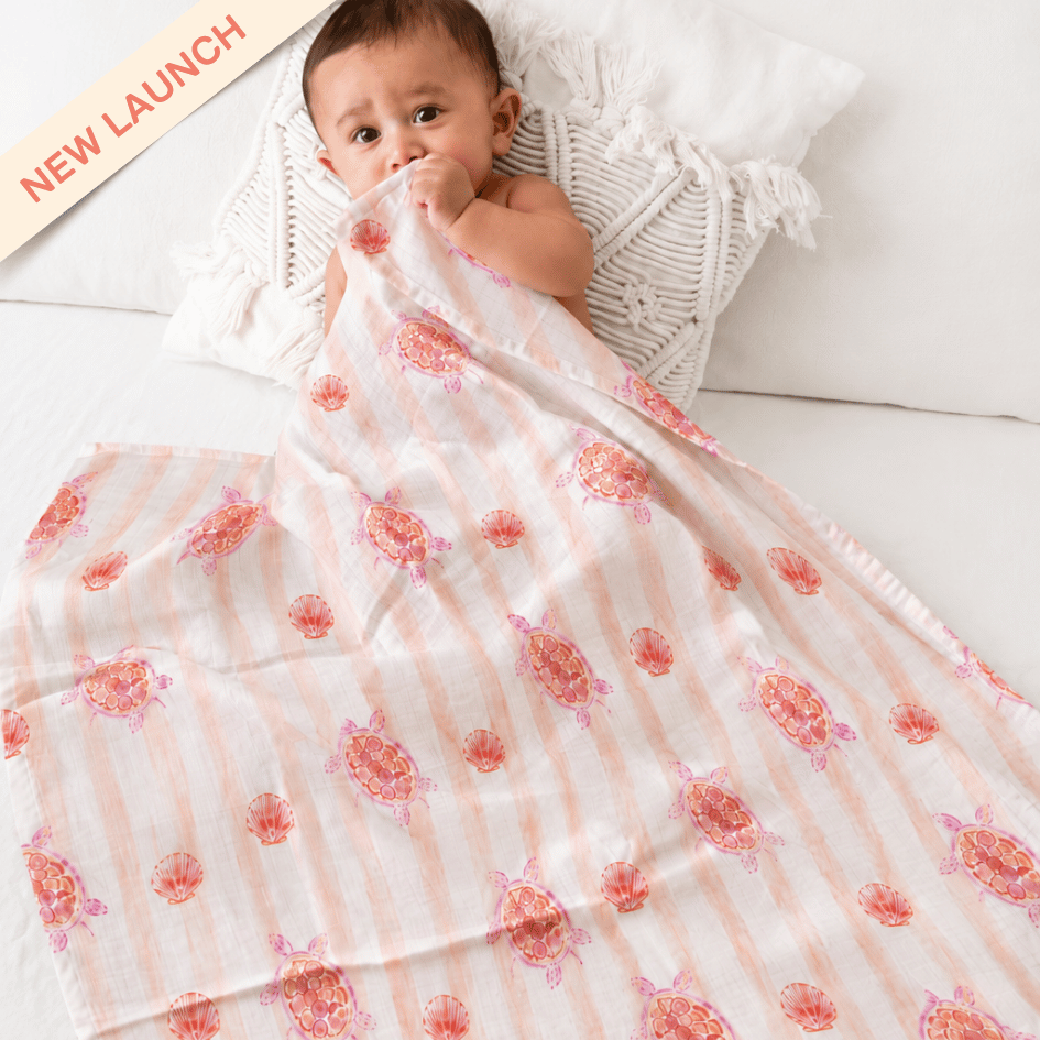 Daisy Play - Muslin Bath Towel