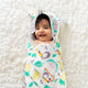 Toucan Punch - Muslin Hooded Towels for Babies and Kids