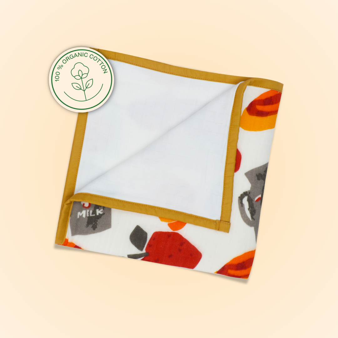 Brunch & Bundles - Muslin 3 layer Blankets for babies