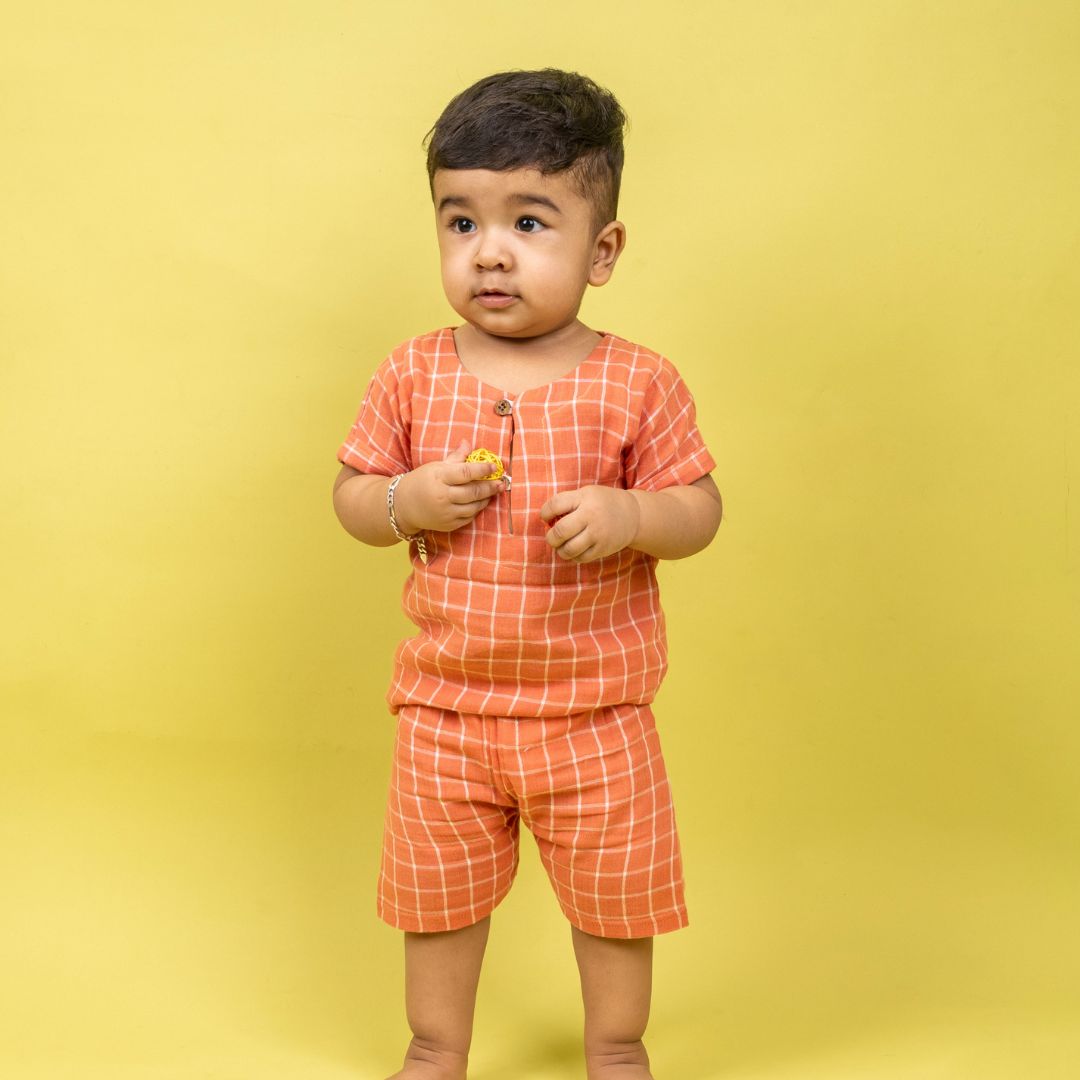 Sun Grid - Muslin Co-ord Set
