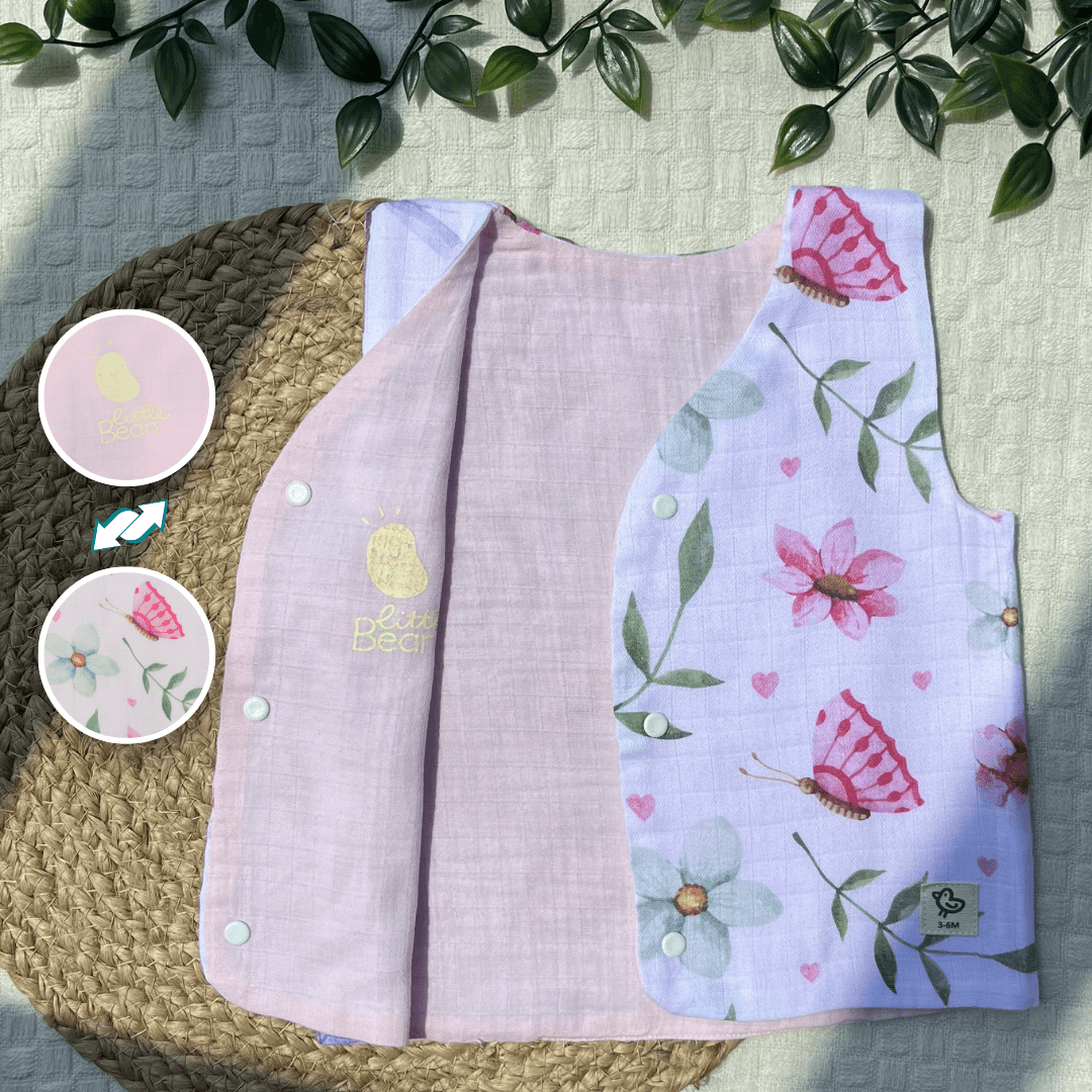 Barneys Bridge - Reversible Muslin Jabla (Pack of 2)