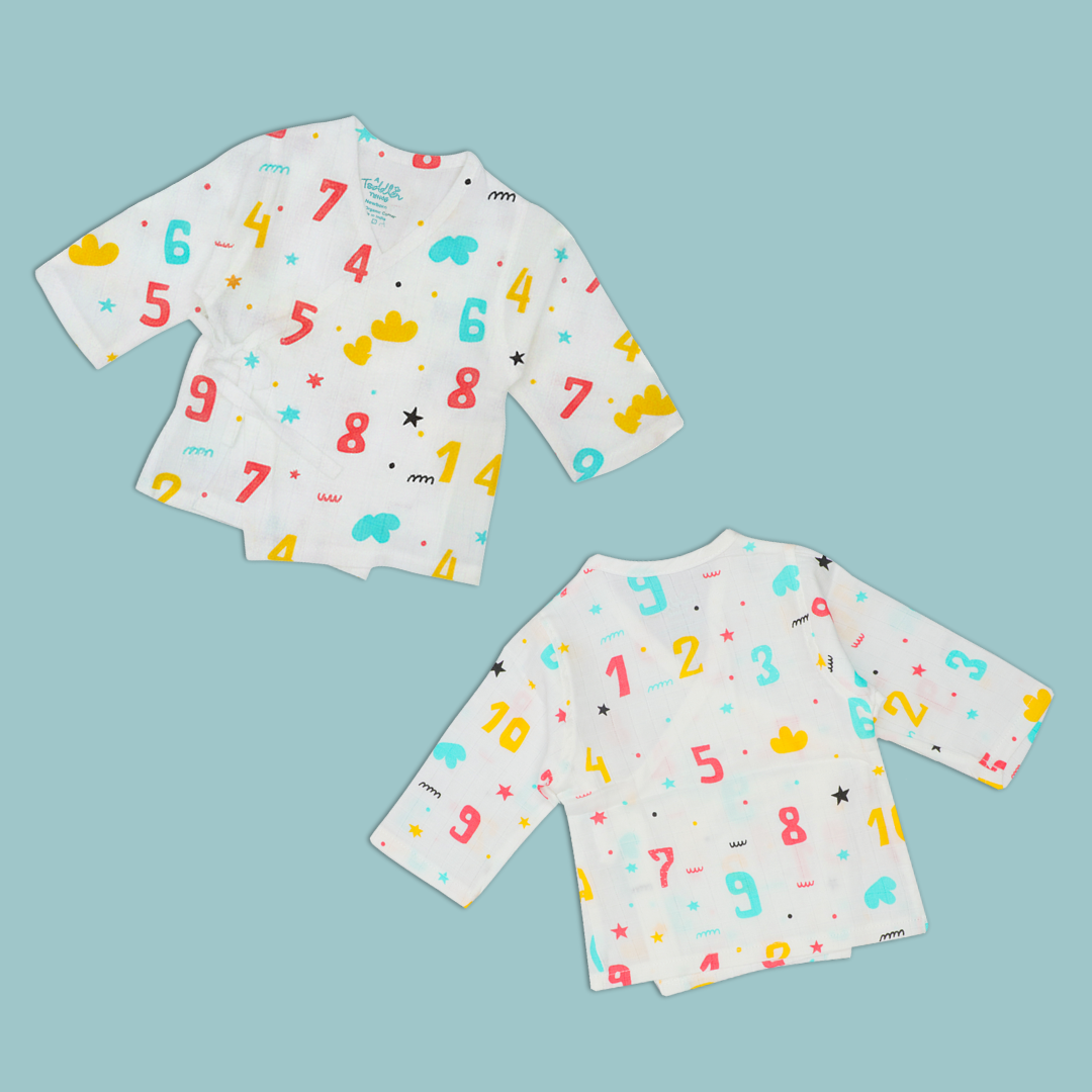 Muslin Full Sleeve Knot Top Combo - Pack of 3