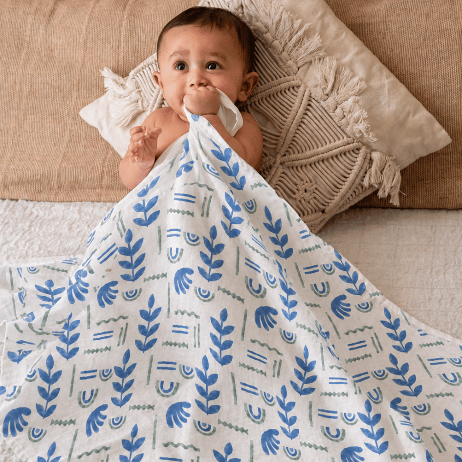 Daisy Play - Muslin Bath Towel
