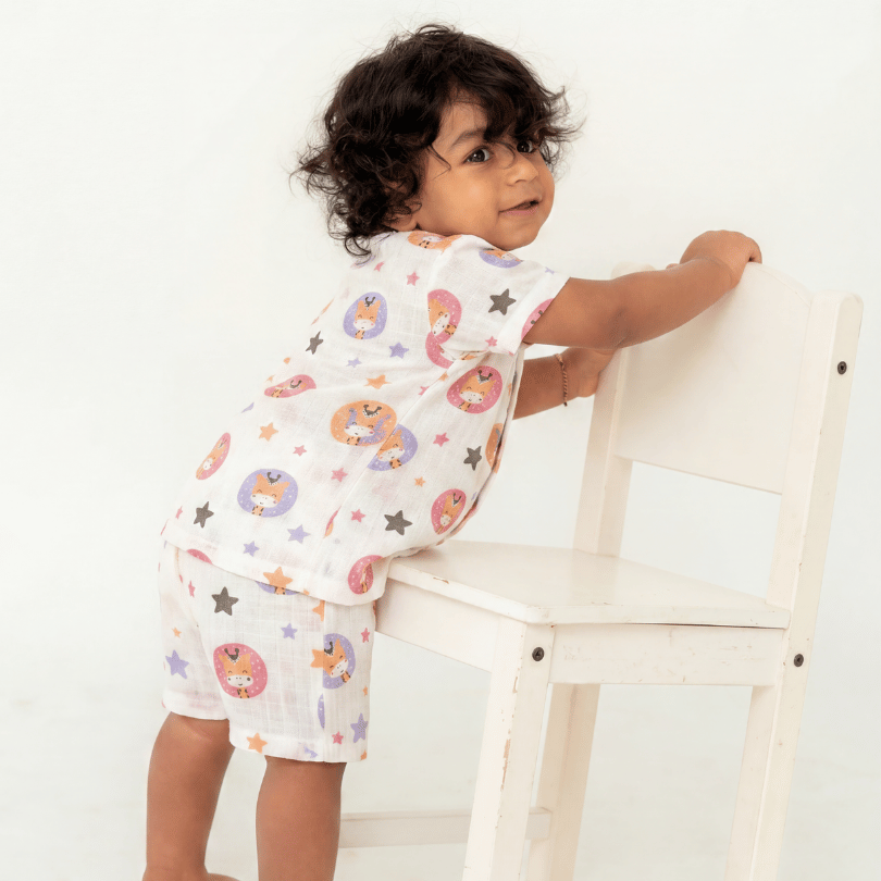 Toddler Tales - Muslin Top and Shorts