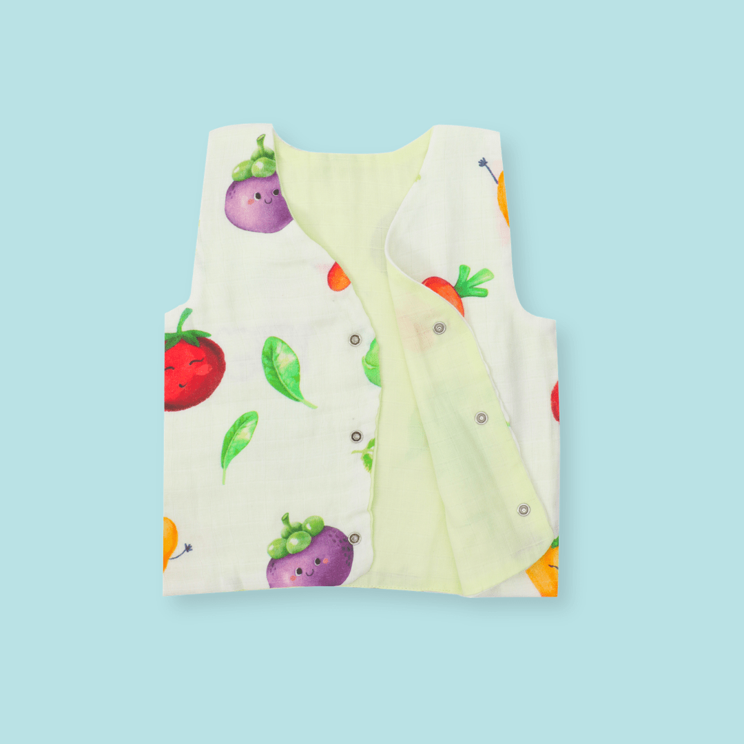 Barneys Bridge - Reversible Muslin Jabla (Pack of 2)