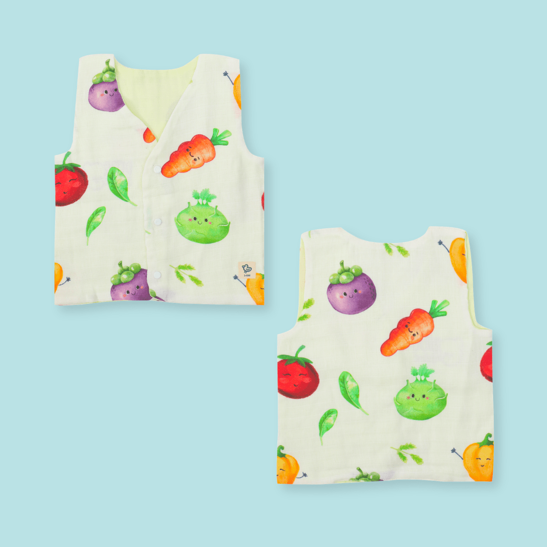 Barneys Bridge - Reversible Muslin Jabla (Pack of 2)