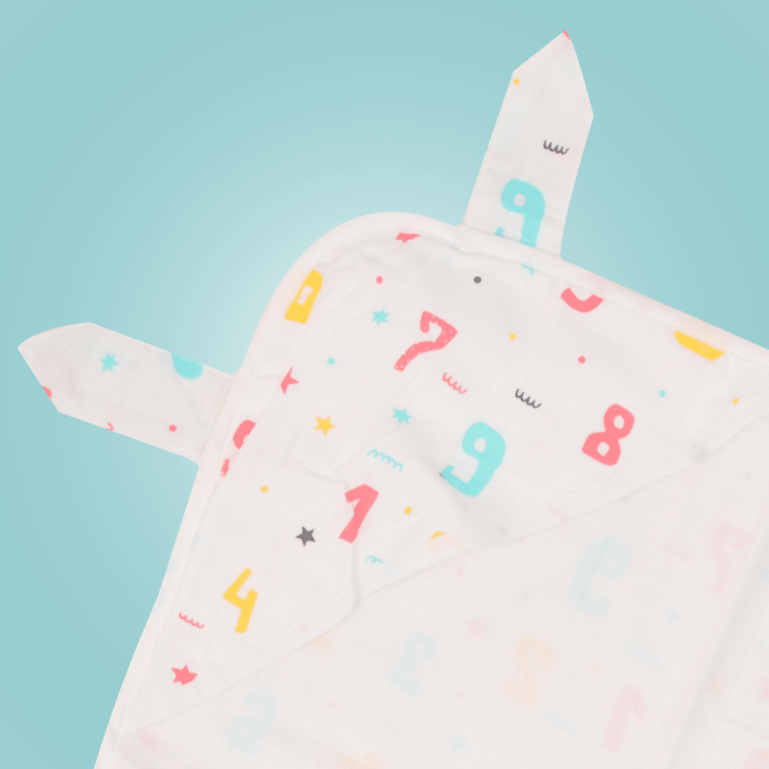 Doodle - Muslin Hooded Towel