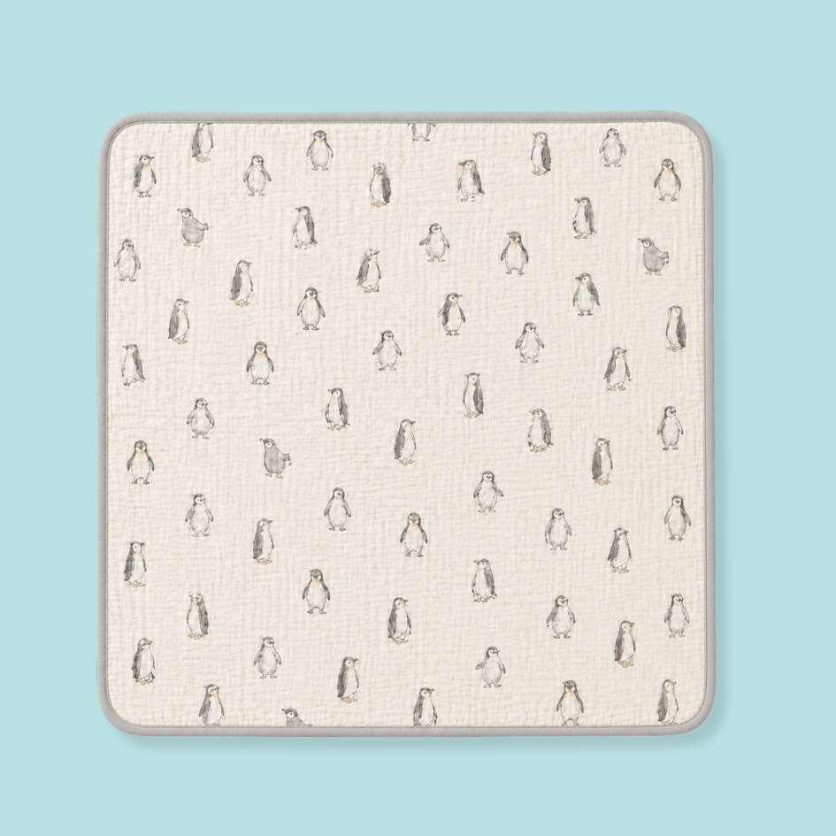 Happy Garden - Crinkled Muslin Bamboo Blanket