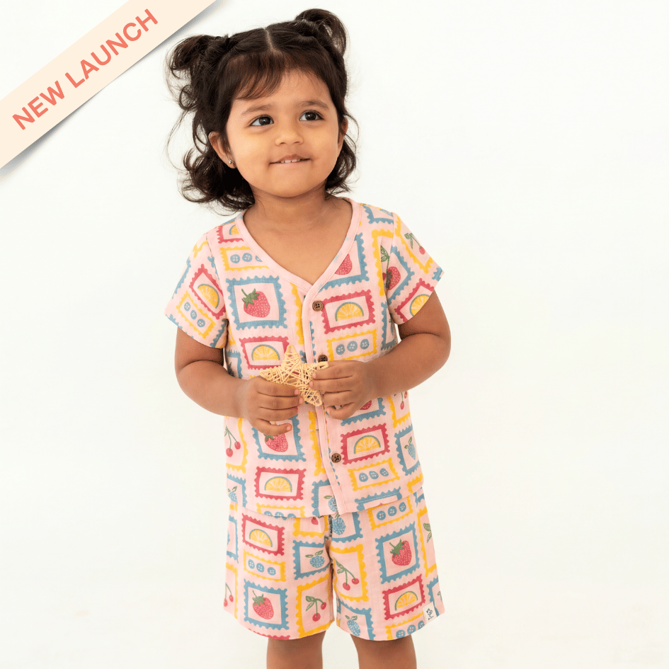 Sea Shell - Muslin Top and Shorts