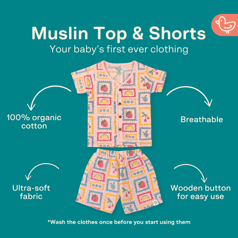 Toddler Tales - Muslin Top and Shorts