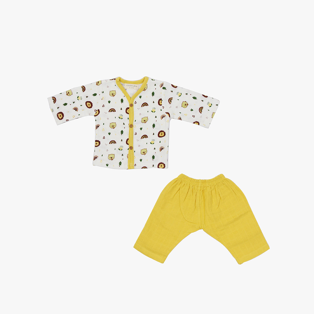 Forest Tales - Baby Full Sleeve Top And Full Pant