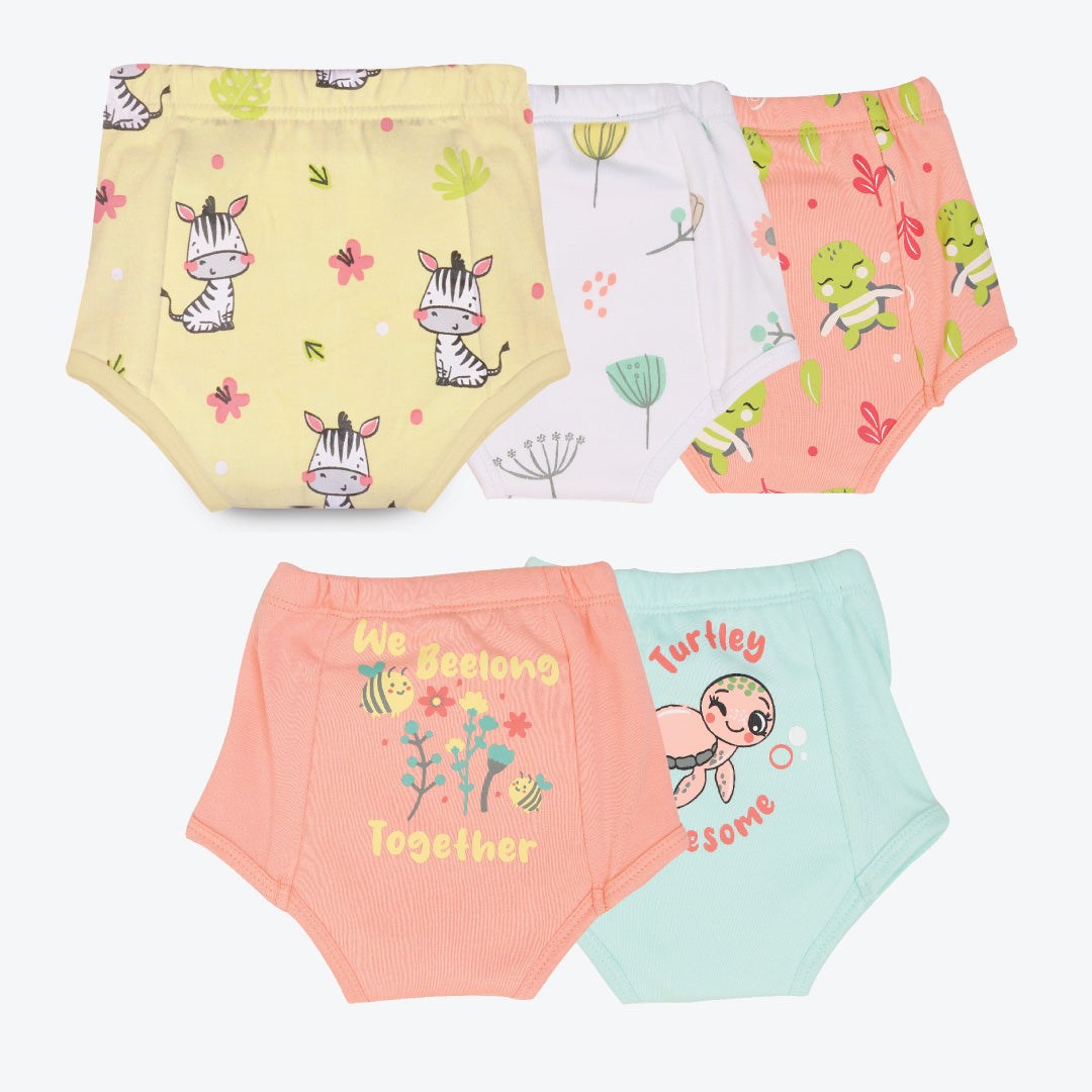 Baby Padded Underwear - Ultra Undies (Pack of 5) -  Combo 1