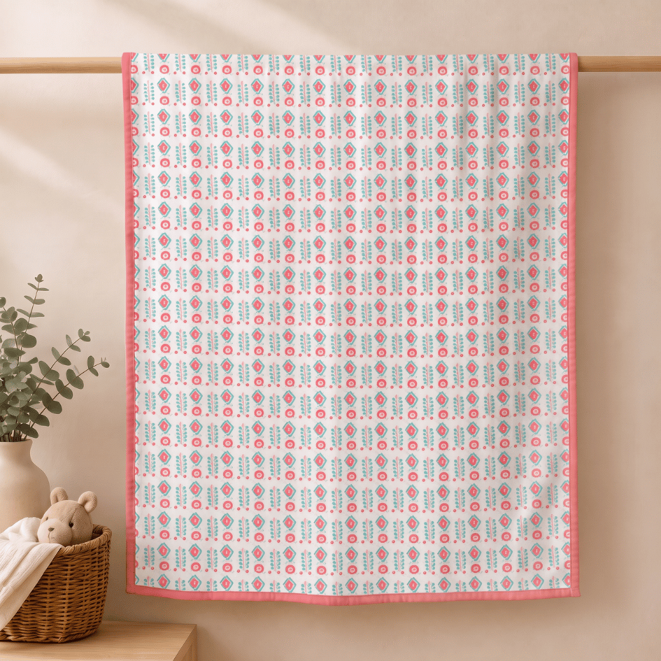 Hello Jungle - Muslin 2layer Blanket