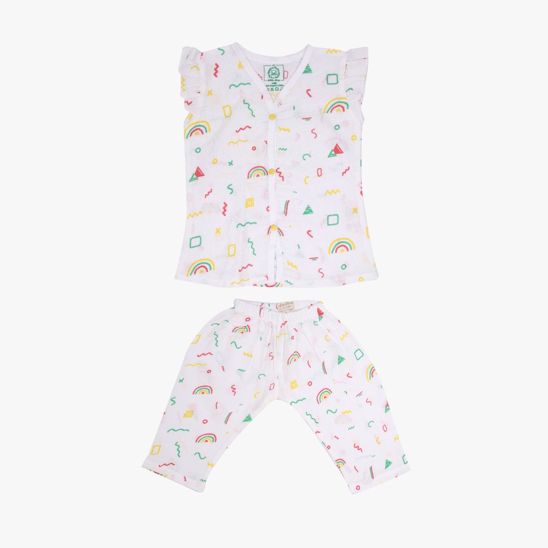 Muslin Sleep Suit Girls