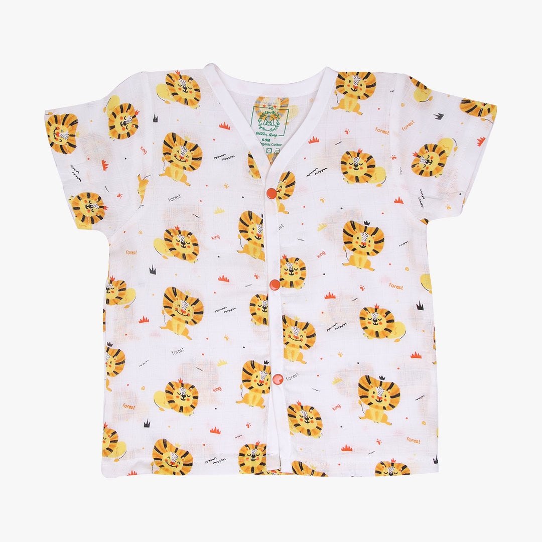 Mighty Lion - Muslin Sleep Suit (Unisex)