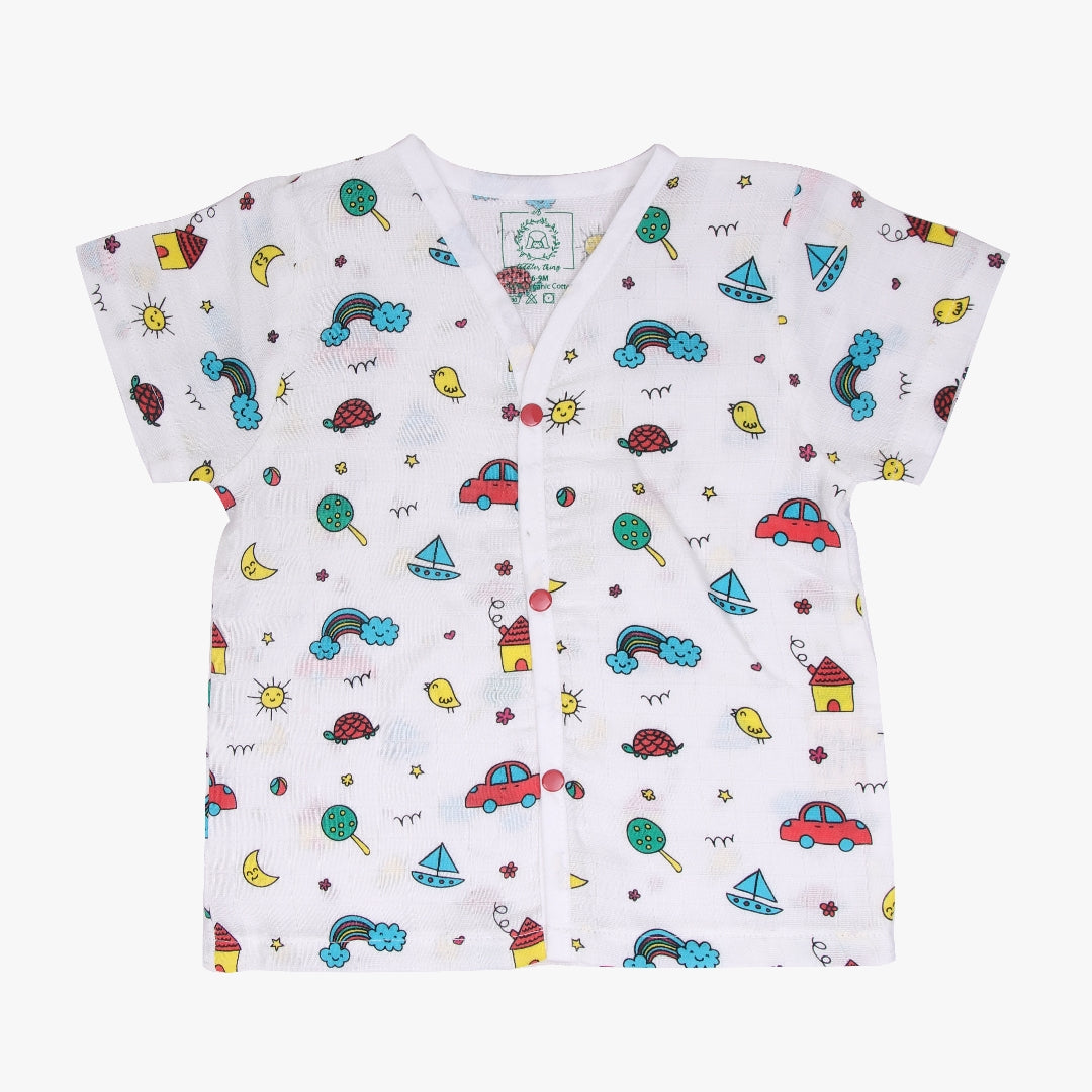 Ride Along Muslin Sleep Suit for babies and kids (Unisex)