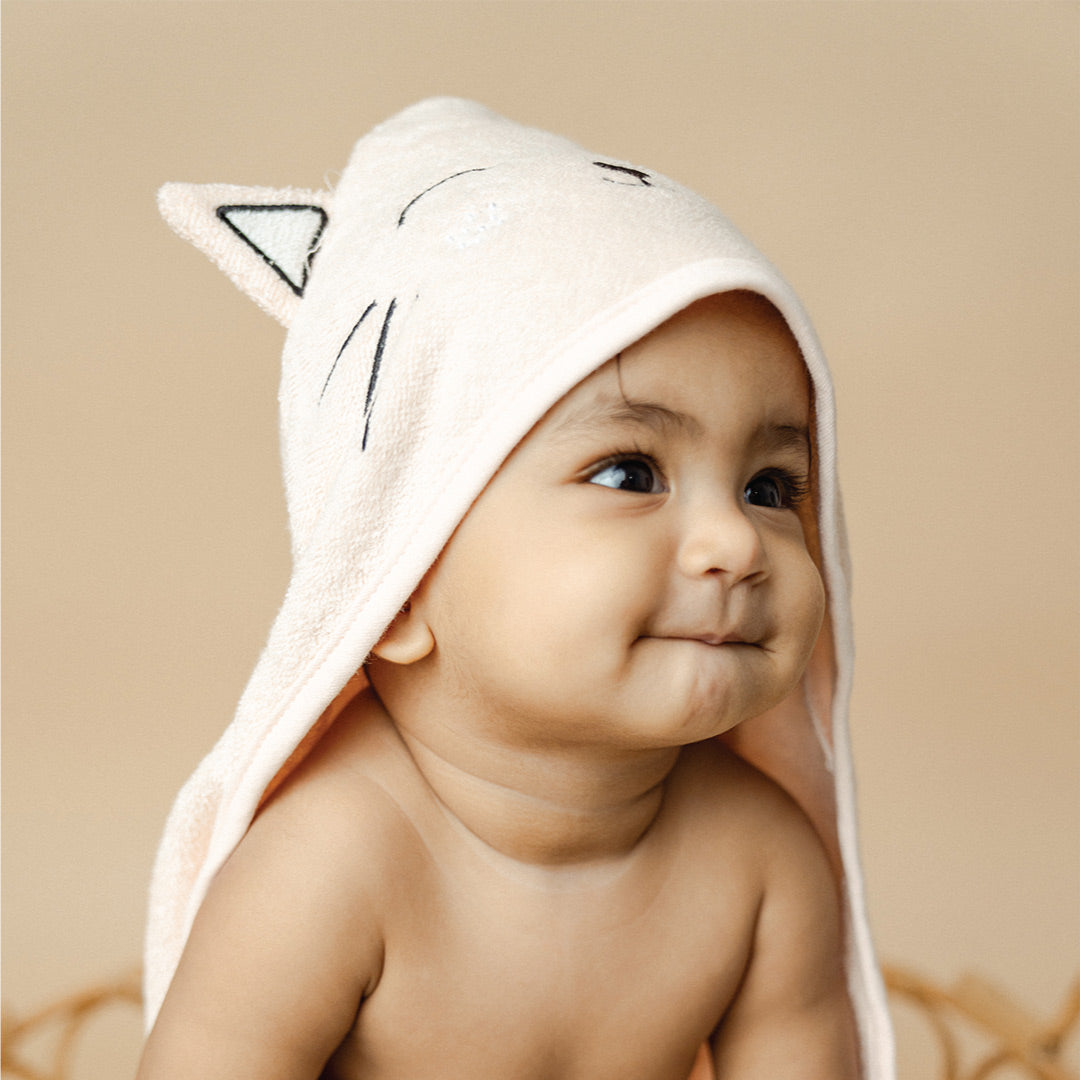 Hooded Terry Towels for Babies and Kids