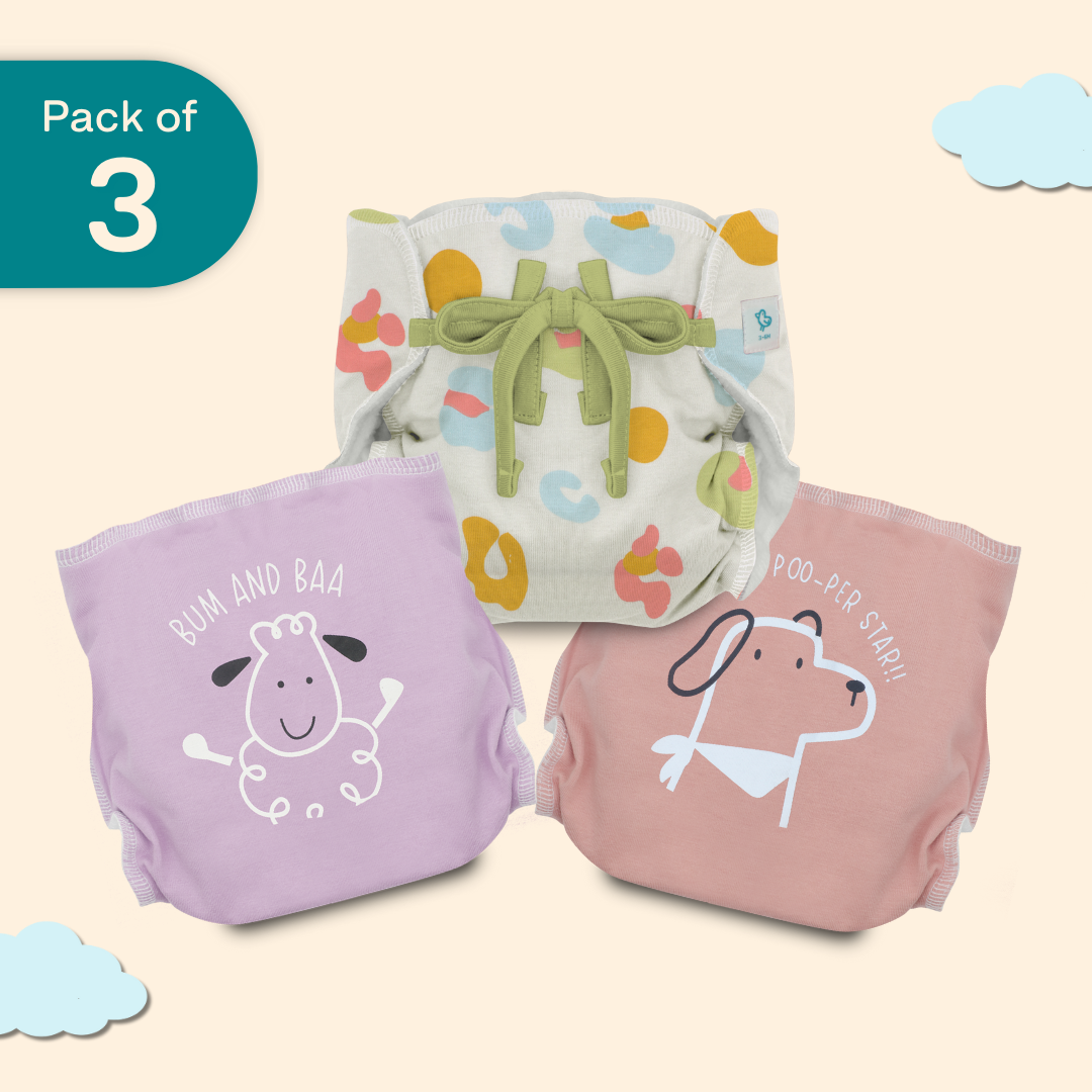 Baa & Woof - Ultra Nappies 2.0 (Pack of 3)