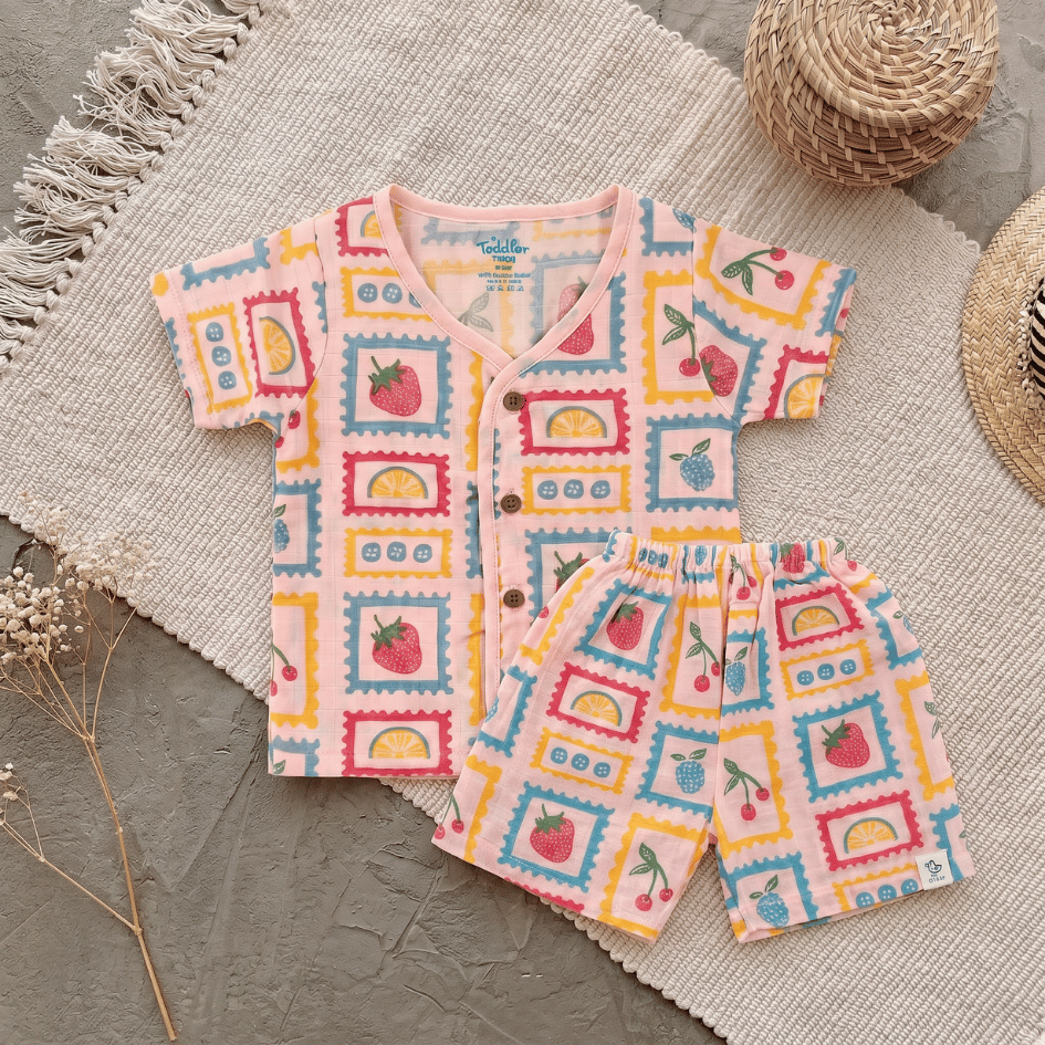 Toddler Tales - Muslin Top and Shorts