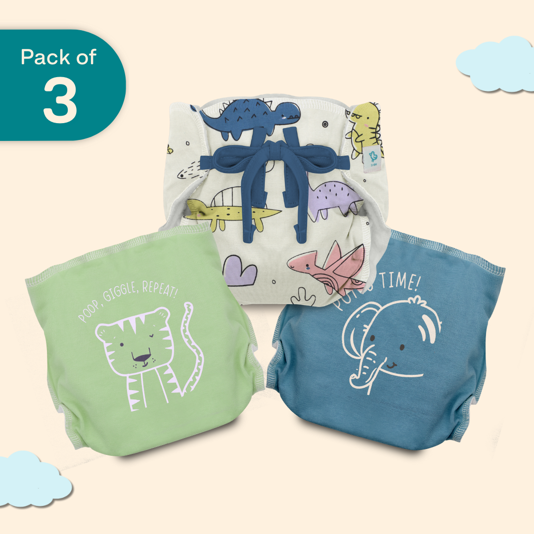 Roar Patrol - Ultra Nappies 2.0 (Pack of 3)