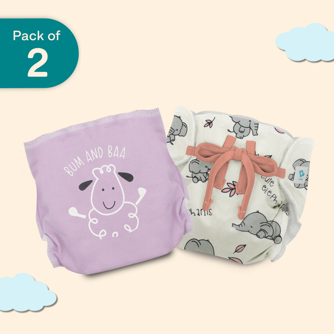 Baa & Toot - Ultra Nappies 2.0 (Pack of 2)