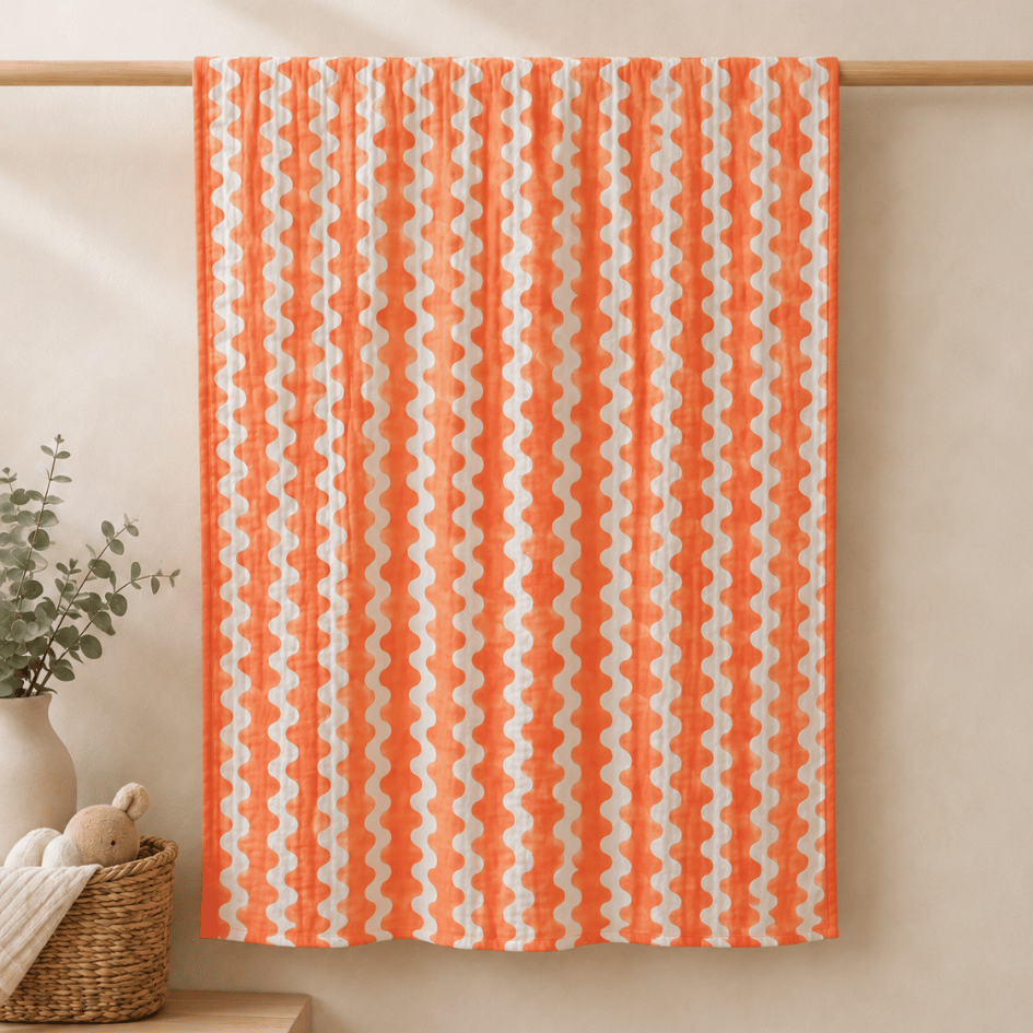 Daisy Play - Muslin Bath Towel