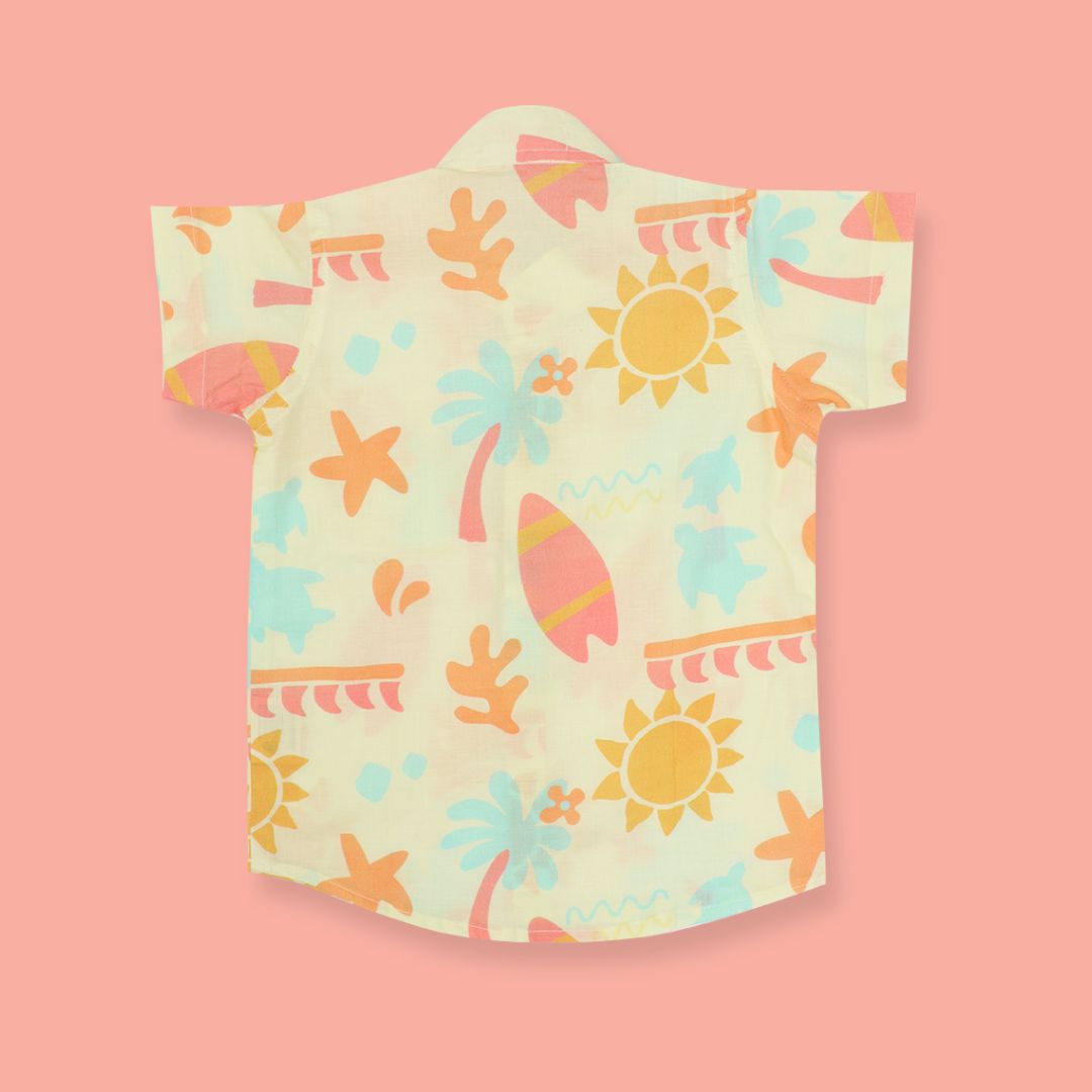 Citrus Splash - Mulmul Cotton Coord Set
